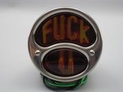 Image of Fuck U Tail Light