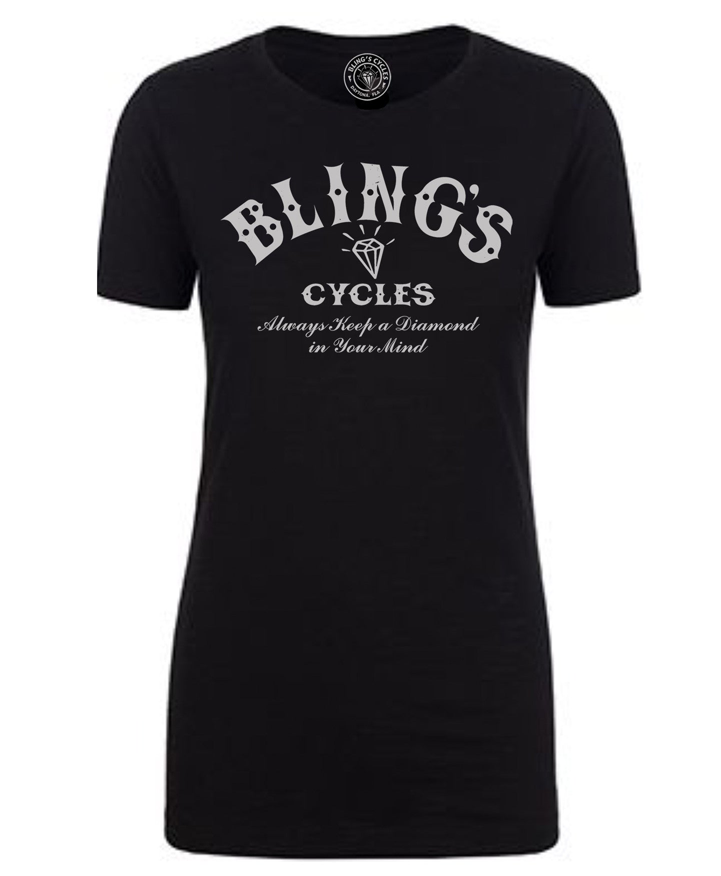 Bling's Cycles Brand: PUNK AF - Womens Short Sleeve T Shirt