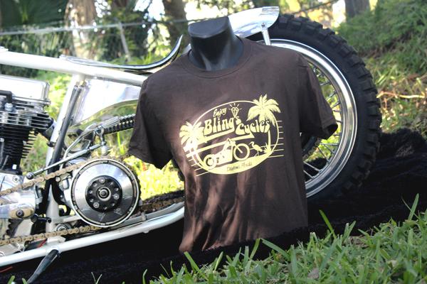 Bling's Cycles Brand: The Egret - Mens Short Sleeve T Shirt